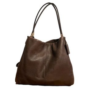 Coach Phoebe Leather Shoulder Bag